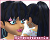 Wicked Black/Blue L/pony