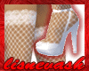 (L) Spike Heel Shoes Wh