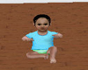 baby boy with dark skin
