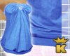 {K} Blue Tube Top