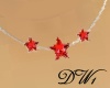 Red Star Necklace