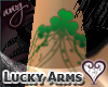 Lucky arms anyskin tattoos in green