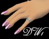 Abalone Pinky Ring