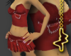 Buckle + Chain Top Red