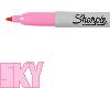 Pink Sharpie
