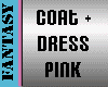[FW] dress+coat pink