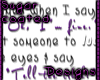 {SGR}*Tell the Truth*