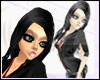 New Blach Long Hairstile