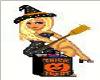 Sexy Blonde Witch