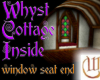 Cottage Inside - window seat end
