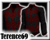 69 Sweater Argyle-Black Red