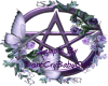 Purple Butterfly Pent
