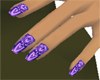 Purple Nails