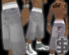 J$ 3NYC3 grey shorts