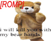 [ROMP] bear hands