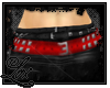 .Lox. Stud Belt: Red