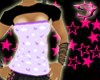 |S| Purple butterfly top