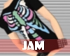*J* Neon Bones-F
