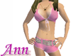 Top & shorts set PINK