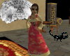 LE~Red Celtic Gown
