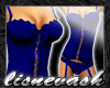 (L) Sexy Blue Corset v2