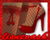(L) Maroon Fishnets