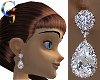 Diamond TearDropEarrings