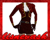 Red Pirate Vest w/Mini