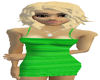 sexy green dress