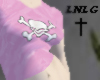 �CL Tee-Punky Skully P