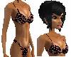 Bikini Black Orange