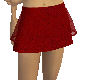 red and black skirt