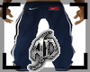 AD NKE Blue Track Pants