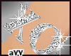 aYY- XOXO Dia Bracelet L