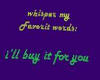 favorit words Tee