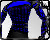 Blue Fishnet Shirt