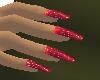 Red Lightning Nails