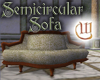 Semicircular Sofa - Willow