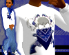 (e) Blue Bandana Thermal