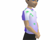 Spotty blue tee