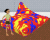 Product Image for Leaning funky cushion