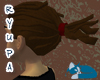 Brown Dreads w/Red Tie