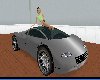 [KK]Silver posable car