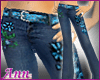 Heart Denims BLUE
