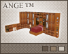 Ange� Country Oak & Red