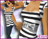 ANN Belted T Pair BLK