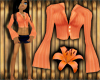 Crop Jacket: Coral