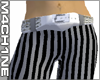 !M! Gray Striped Punk