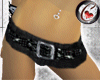 *Distress Hotpants Blk