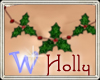 *W* Christmas Necklace